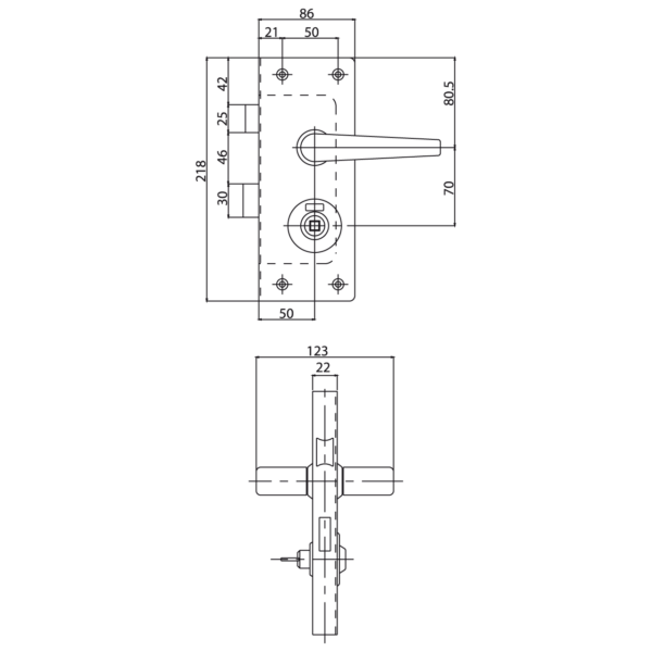 SERRURE DE TOILETTE – Image 2