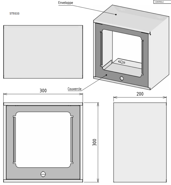 BOÎTE SOUS VERRE DORMANT – Image 5