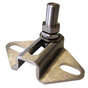 Crapaudine inox réglable